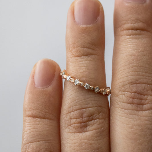 Mixed Diamond Band