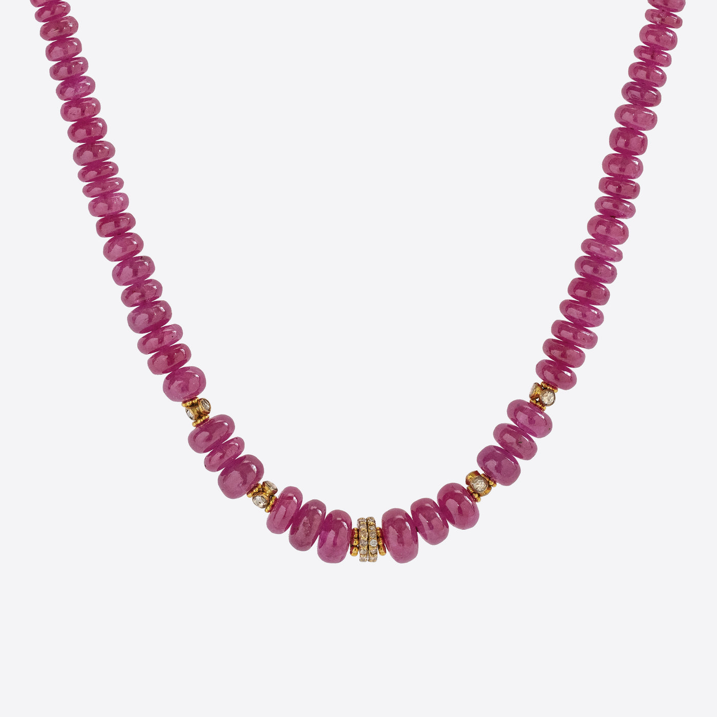 Burmese Ruby Necklace
