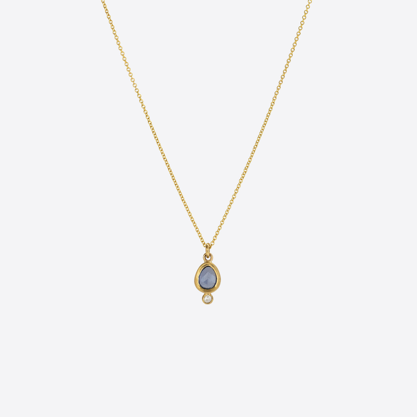 Blue Sapphire Necklace