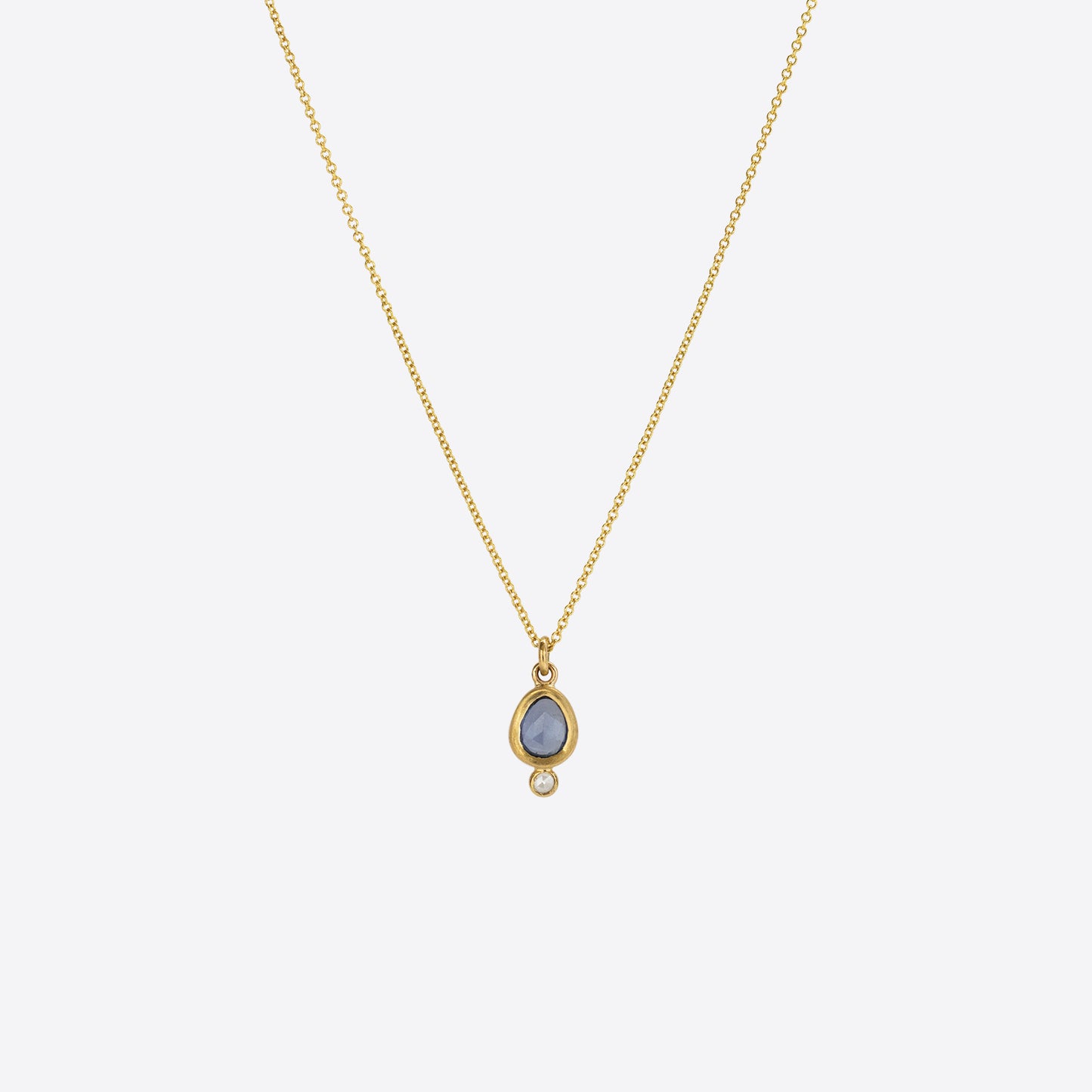 Blue Sapphire Necklace