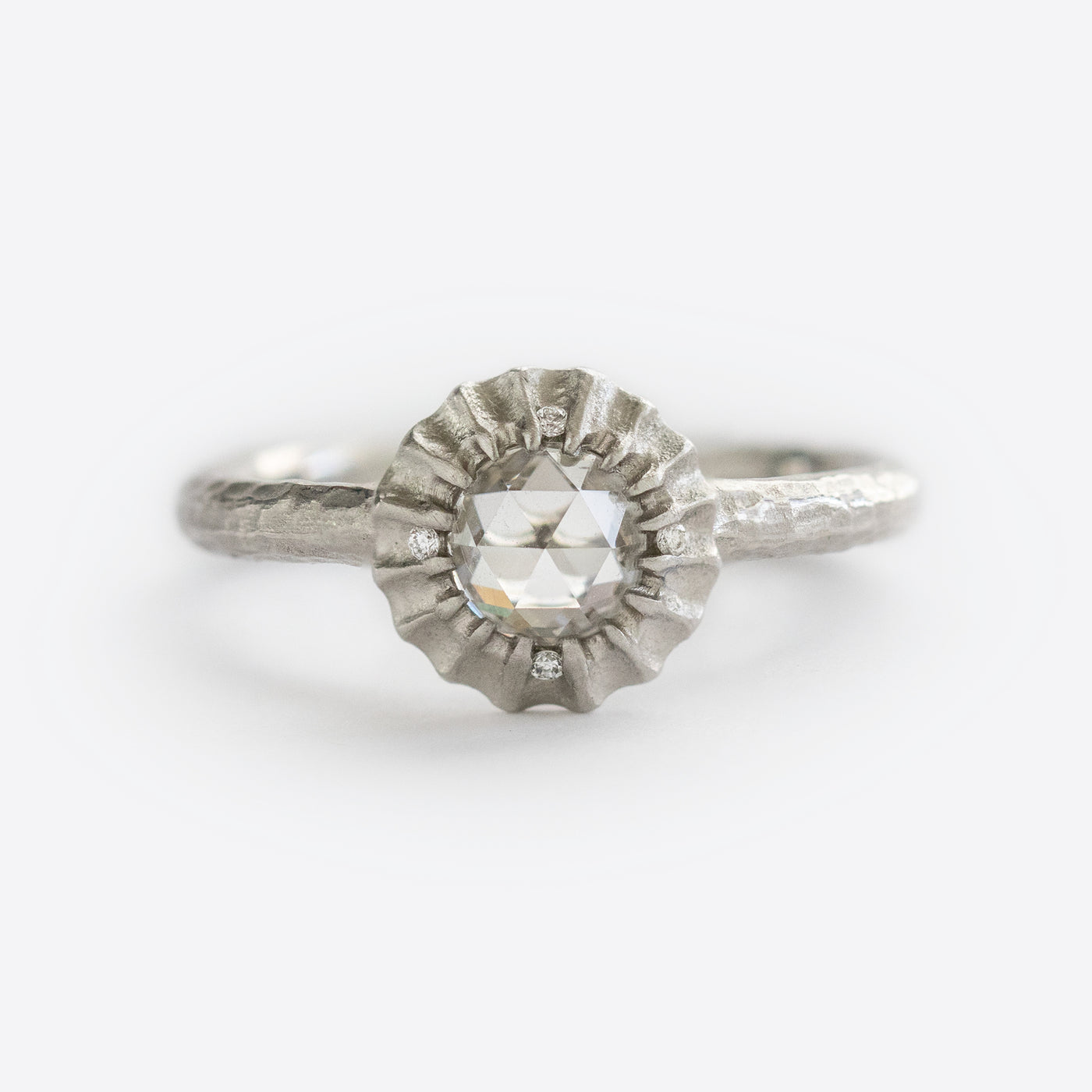 "Platinum Daisy" Ring