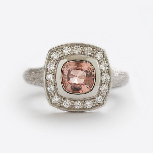 "Blushing Rose" Ring